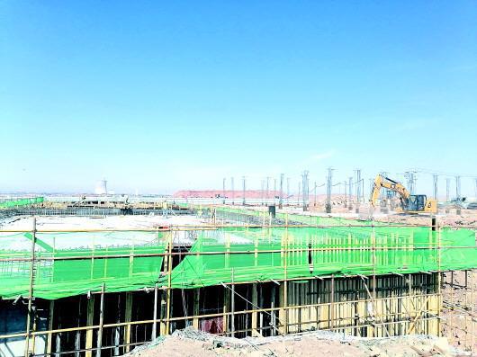 白銀市銀東工業(yè)園污水處理廠(chǎng)一期工程加緊建設(shè)，助力生態(tài)環(huán)保提升